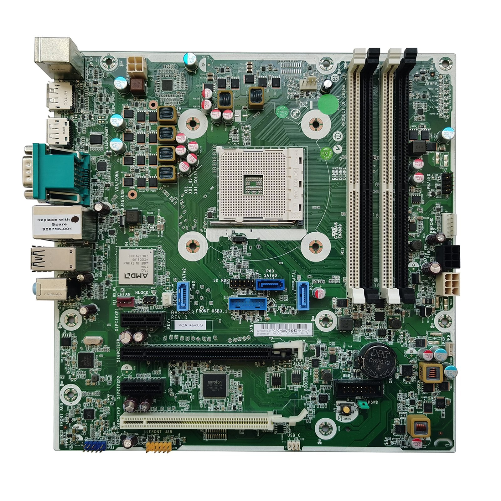 AMD For HP 705 G3 MT Desktop Motherboard