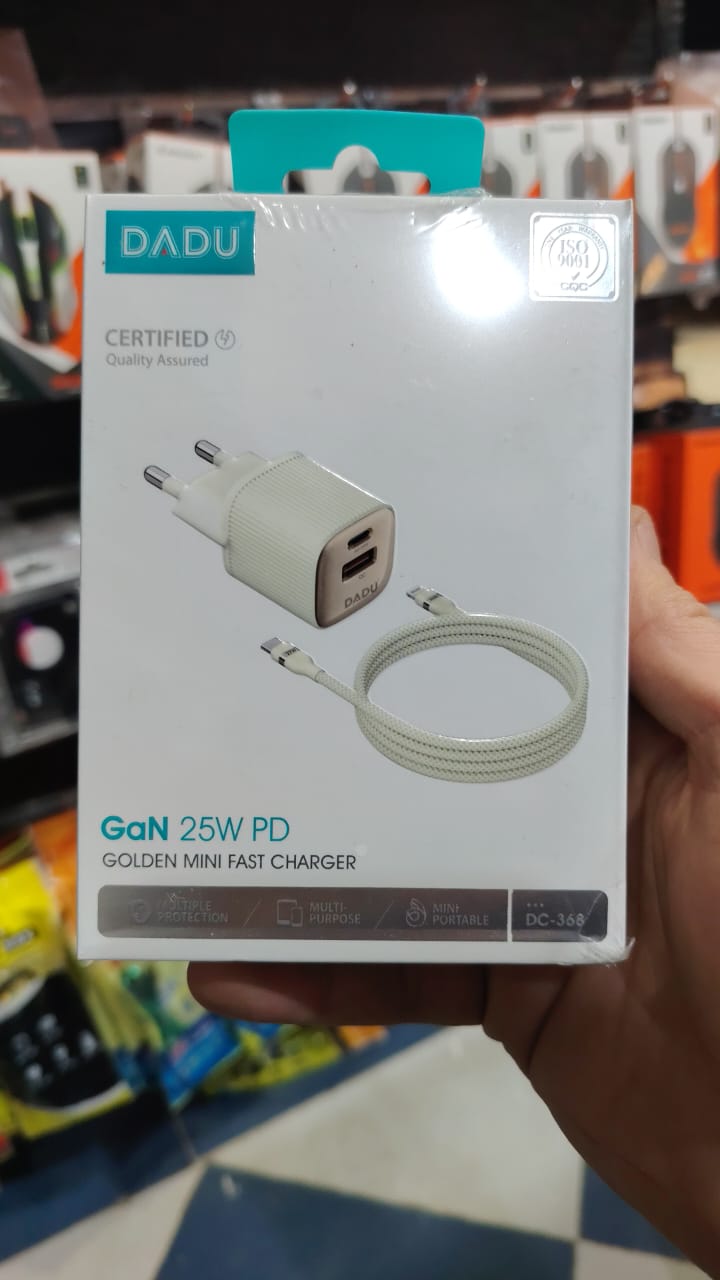 شاحن DADU GaN 25W PD TO IOS DC-368