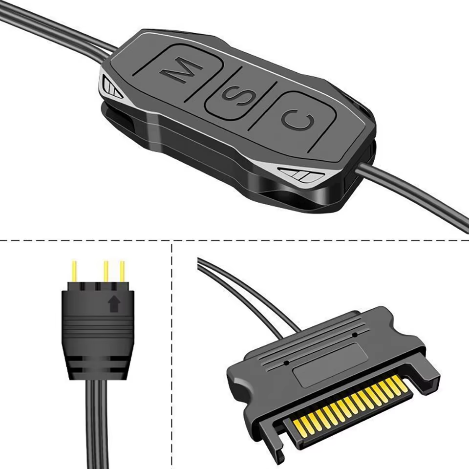 5v 3pin to sata