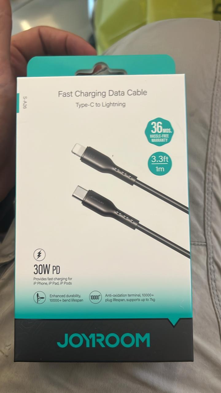 كابل جيروم S-A26 اصلي PD TO IOS
