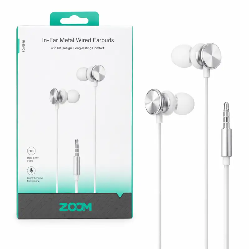 JR-EW03-METAL-EARBUDS جيروم اصلي