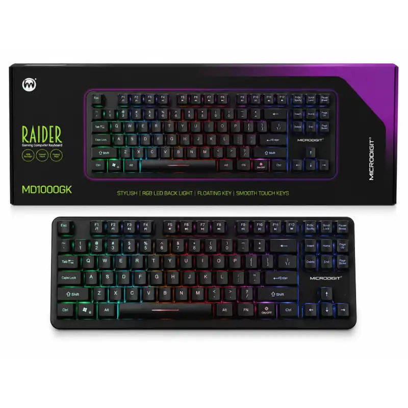 MICRODIGIT-RAIDER-MD1000GK-GAMING-KEYBOARD