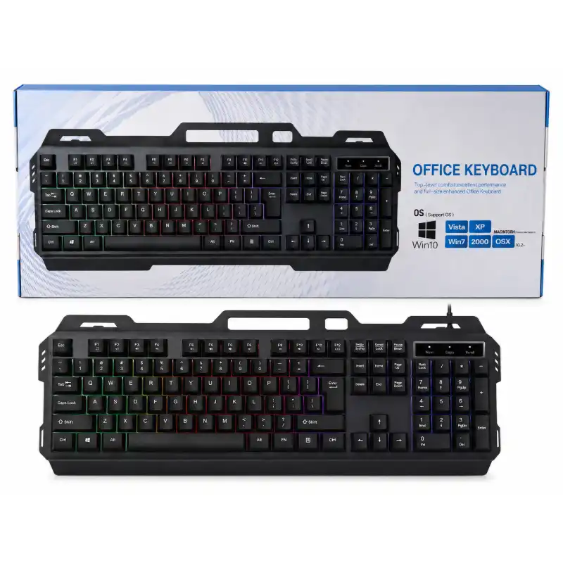 OFFICE-WIRED-KEYBOARD-RGB-ENHANCED - 104