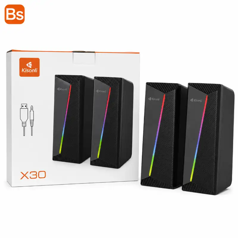 KISONLI-X30-USB-GAMING-SPEAKERS-RGB