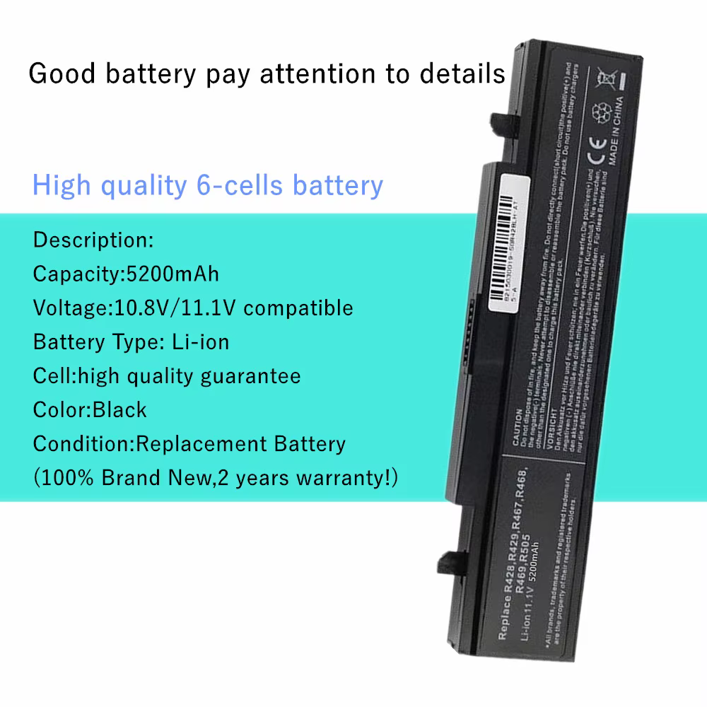 Samsung Battery NP300 R428 R580 R538 Rv509 R580